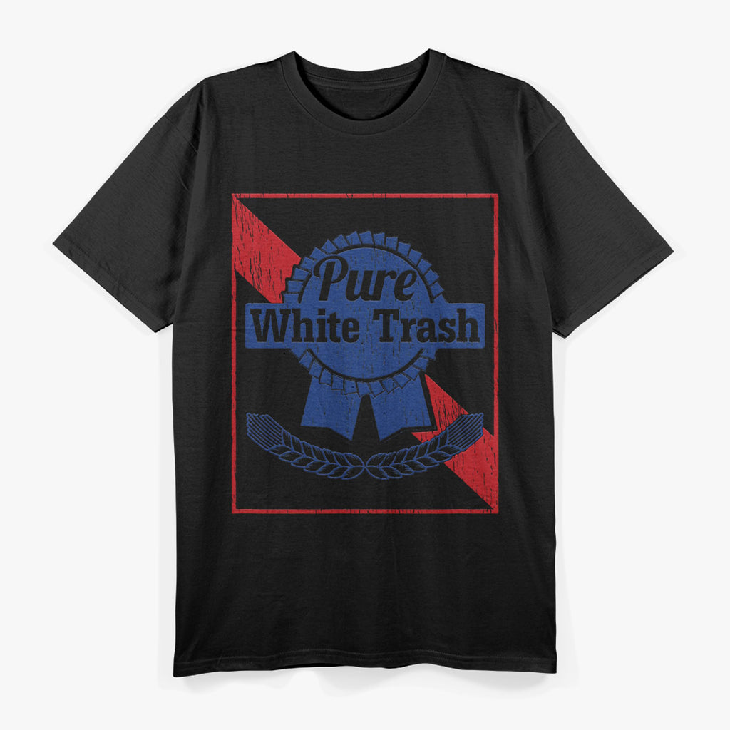 Funny Redneck, Pure White Trash T-Shirt