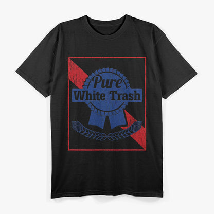 Funny Redneck, Pure White Trash T-Shirt
