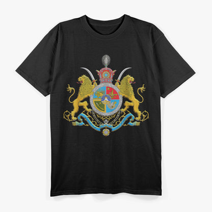 Retro Iran Royal Coat of Arms History Heritage T-Shirt