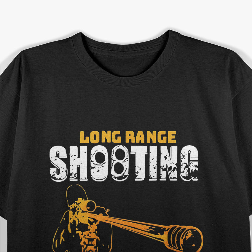 Long Range Shooting It's Like Golf But For Men T-Shirt