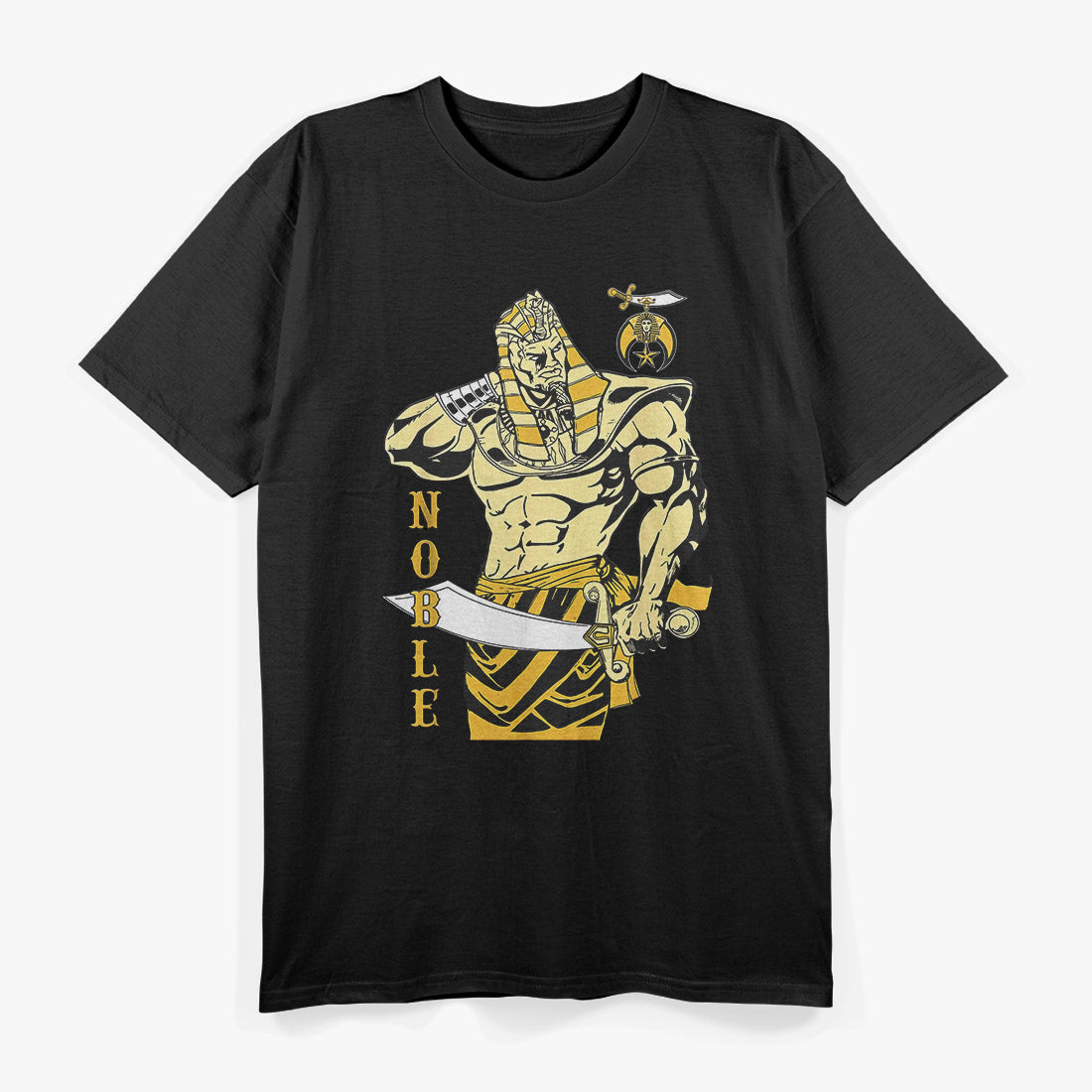 Shriner Noble Mason Pharaoh Theme Father’s Day Masonic T-Shirt