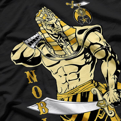 Shriner Noble Mason Pharaoh Theme Father’s Day Masonic T-Shirt