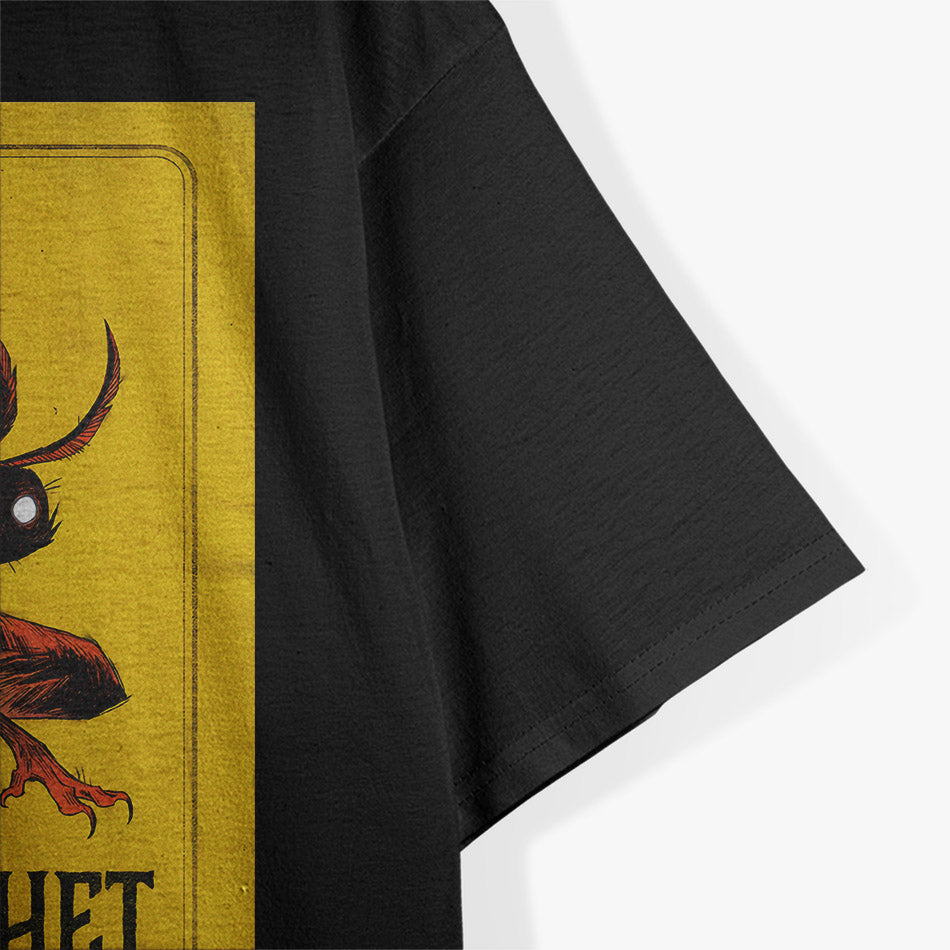 Mothman Cryptid Wall Art Matte Poster T-Shirt