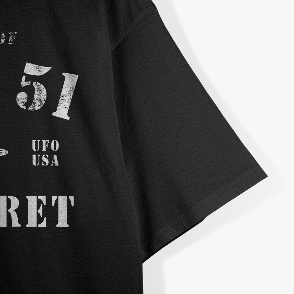 Property Of Area 51 Top Secret UFO Alien T-Shirt