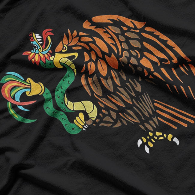 Quetzalcoatl – Aztec Feathered Serpent Ancient Mythology T-Shirt