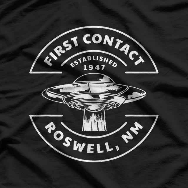 Roswell UFO Alien Conspiracy Theory Quote Spaceship Cras T-Shirt