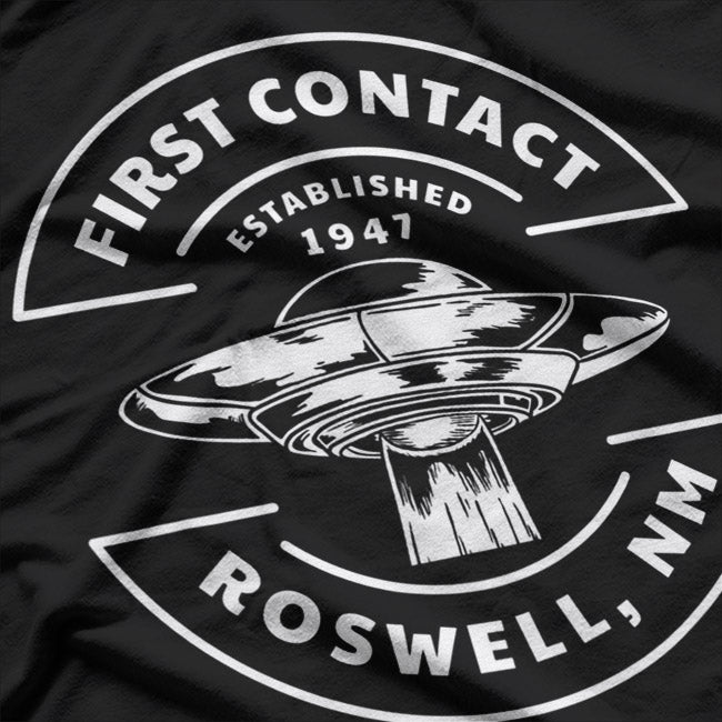 Roswell UFO Alien Conspiracy Theory Quote Spaceship Cras T-Shirt