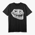 Troll Meme Face Funny Internet Humor Graphic T-Shirt