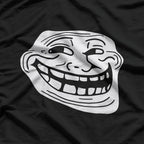 Troll Meme Face Funny Internet Humor Graphic T-Shirt