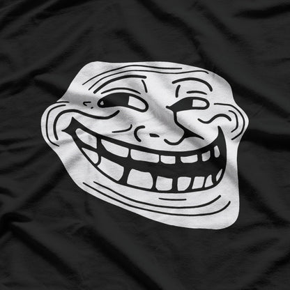 Troll Meme Face Funny Internet Humor Graphic T-Shirt