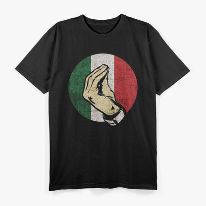 Creative Italian Gestures Funny Hand Sign Language T-Shirt