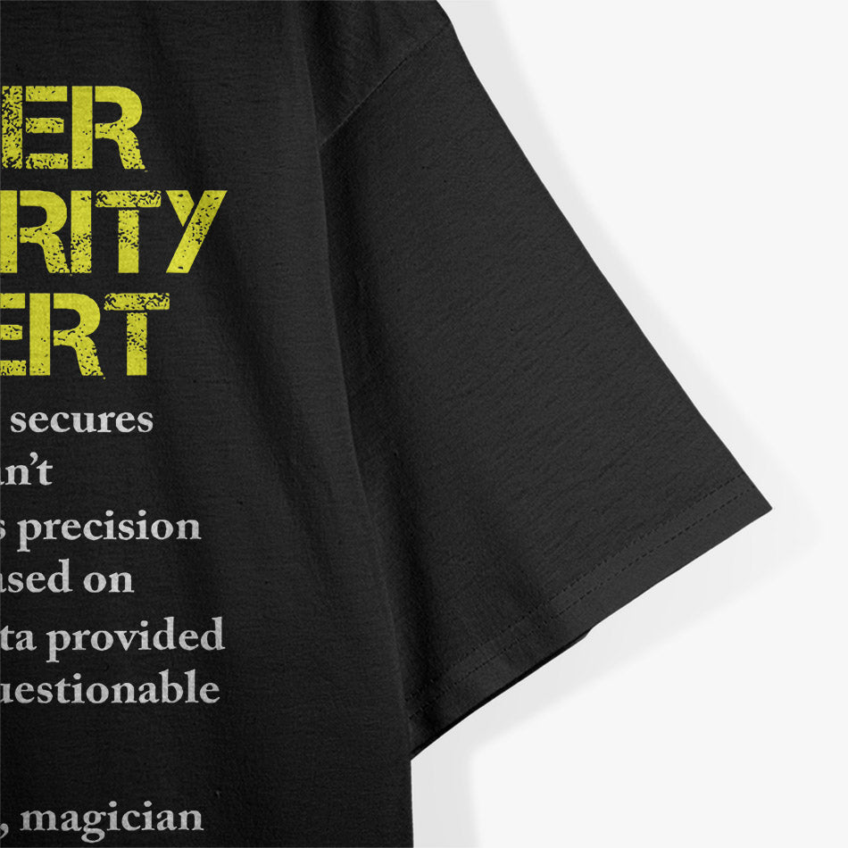 Cybersecurity Expert: Geek & Software Engineer T-Shirt