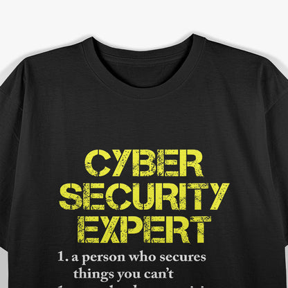 Cybersecurity Expert: Geek & Software Engineer T-Shirt