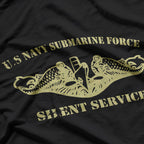 Dark U.S. Navy Submarine Veteran – Silent Service T-Shirt