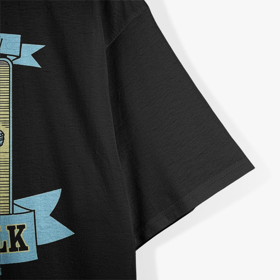 Fight Like a Crow, Fight Milk: Bold and Quirky T-Shirt