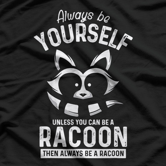 Funny Cute Raccoon Animal Gift Adorable Trash Panda Lovers T-Shirt