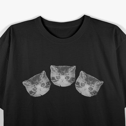 Adorably Ugly Cats with Personality T-Shirt