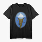 Ice Cream Cone Iceberg Whale - A Cool and Whimsical T-Shirt