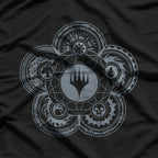 Magic Icon Hieroglyph Symbol Fantasy Card Gamer Design T-Shirt