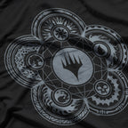 Magic Icon Hieroglyph Symbol Fantasy Card Gamer Design T-Shirt