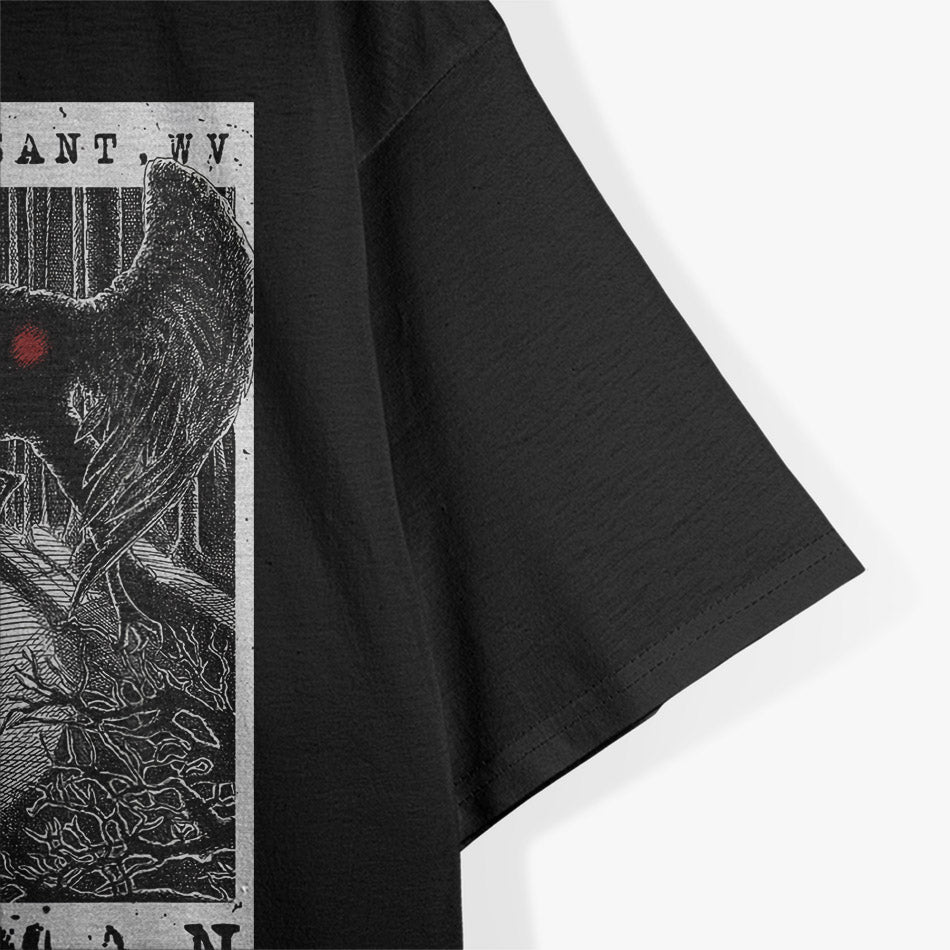 Mothman Encounter 1966: Point Pleasant Cryptid Legend T-Shirt