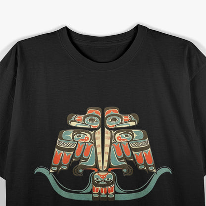 Haida Double Thunderbird - Indigenous Art T-Shirt