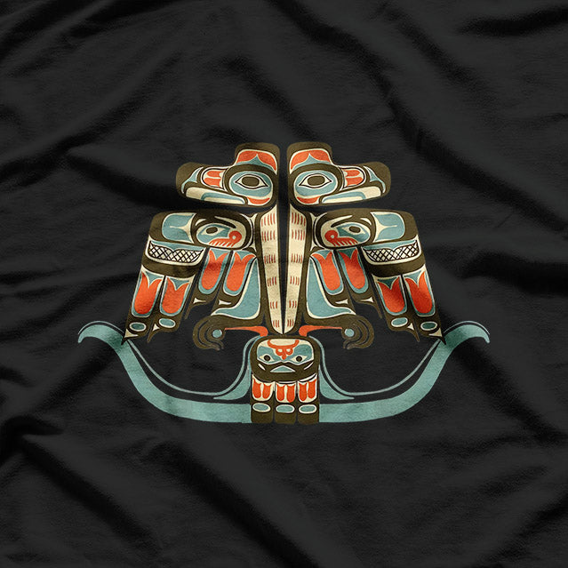 Haida Double Thunderbird - Indigenous Art T-Shirt