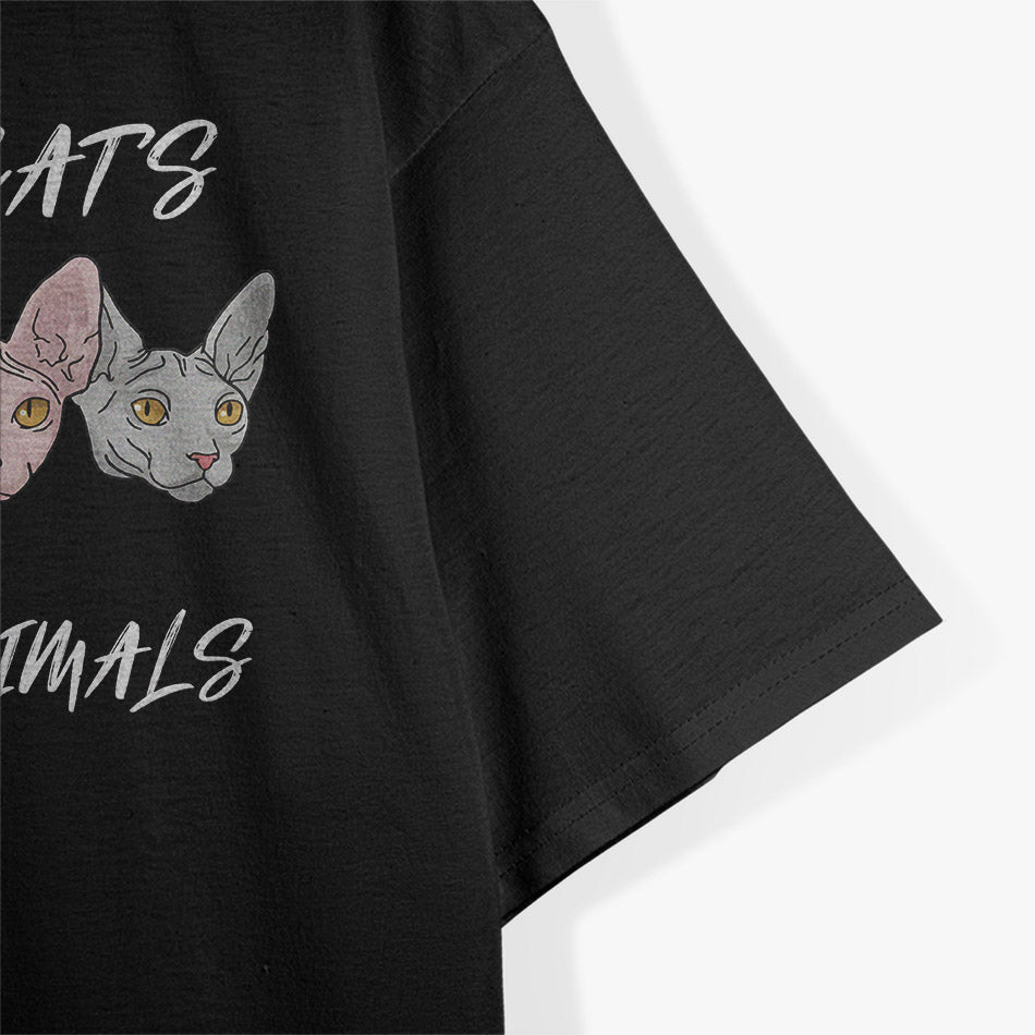 Sphynx Cat Spirit Animal - Funny Sphynx Cat Lover T-Shirt