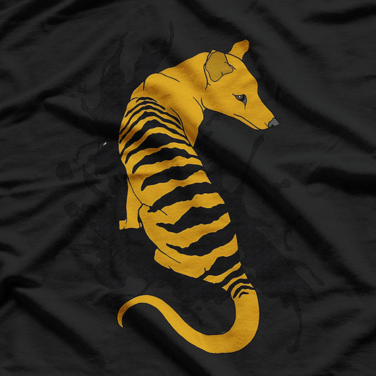 Thylacine - Inspired Ink Art Design T-Shirt