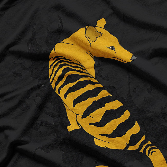 Thylacine - Inspired Ink Art Design T-Shirt
