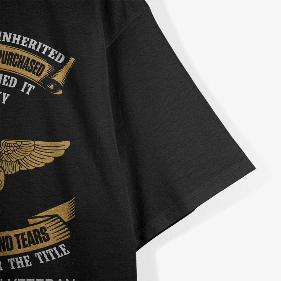 US Naval Aviation I Own It Forever Military Pilot Gift T-Shirt