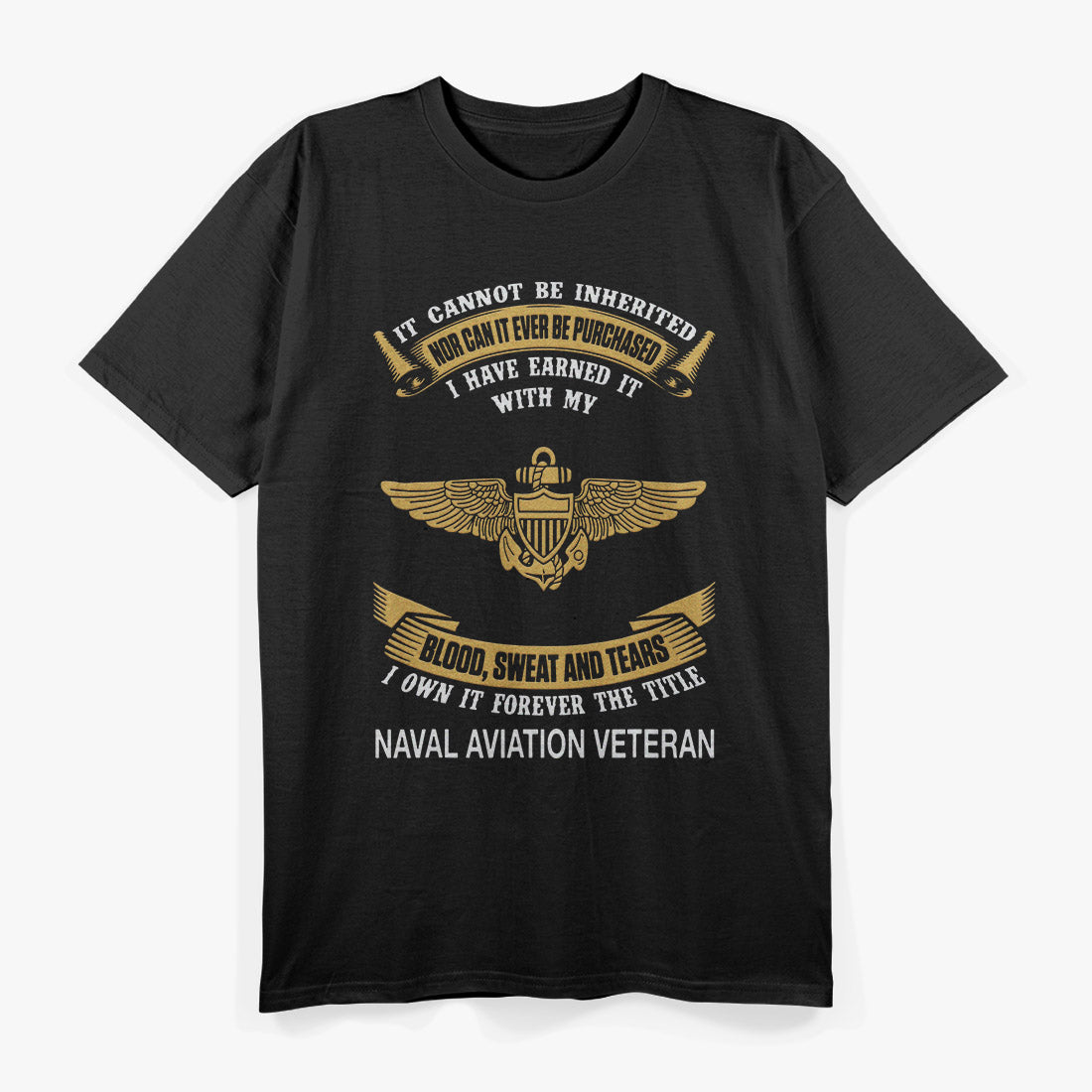 US Naval Aviation I Own It Forever Military Pilot Gift T-Shirt