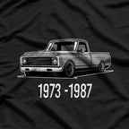 Funny Squarebody 1973-1987 Classic Truck Vintage Retro T-Shirt
