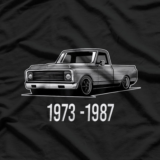 Funny Squarebody 1973-1987 Classic Truck Vintage Retro T-Shirt