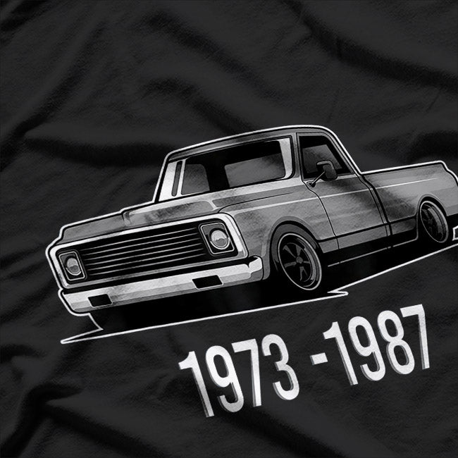 Funny Squarebody 1973-1987 Classic Truck Vintage Retro T-Shirt