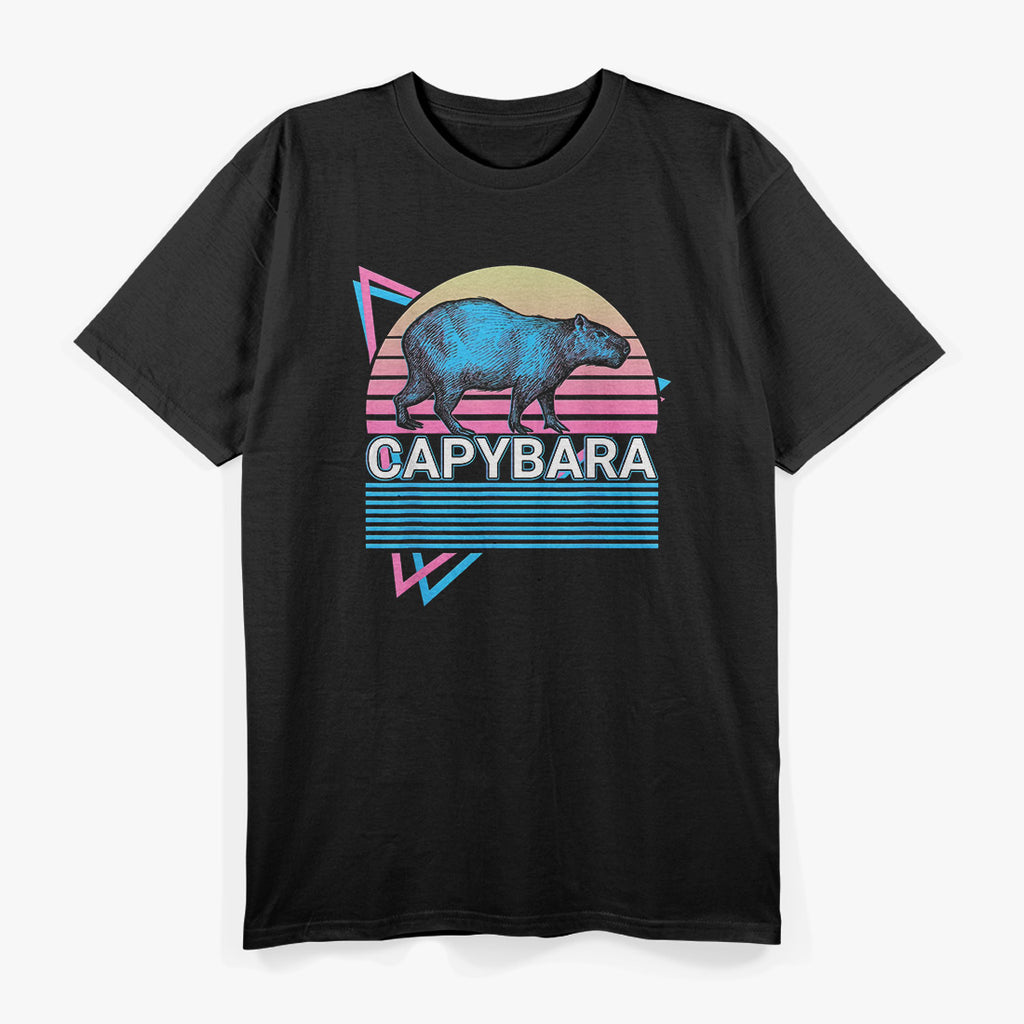 Capybara Retro Vintage Style – Cute Chill Animal Lover Gift T-Shirt