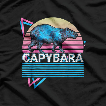 Capybara Retro Vintage Style – Cute Chill Animal Lover Gift T-Shirt