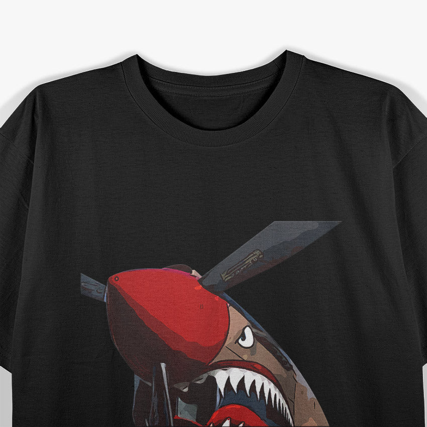 P-40 Warhawk: Fierce Fighter of WWII T-Shirt