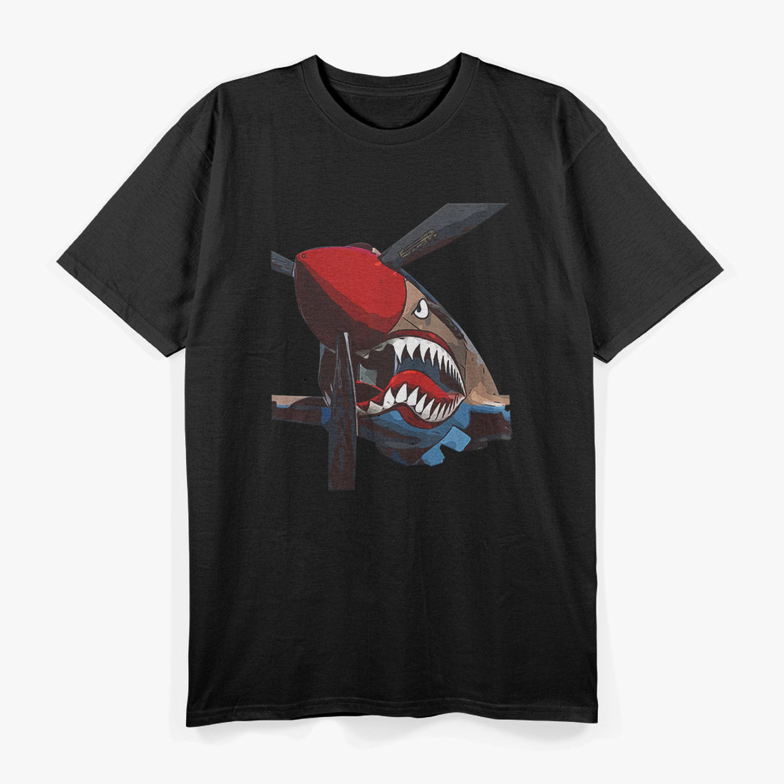 P-40 Warhawk: Fierce Fighter of WWII T-Shirt