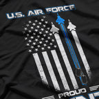 Dark U.S. Air Power – Proud Military T-Shirt