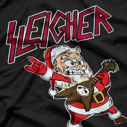 Sleigher Santa Claus - Jolly and Cool T-Shirt