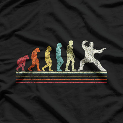 Tai Chi Evolution Funny Martial Arts Humor T-Shirt