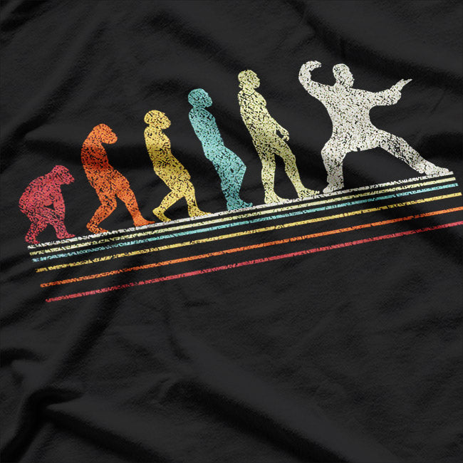 Tai Chi Evolution Funny Martial Arts Humor T-Shirt