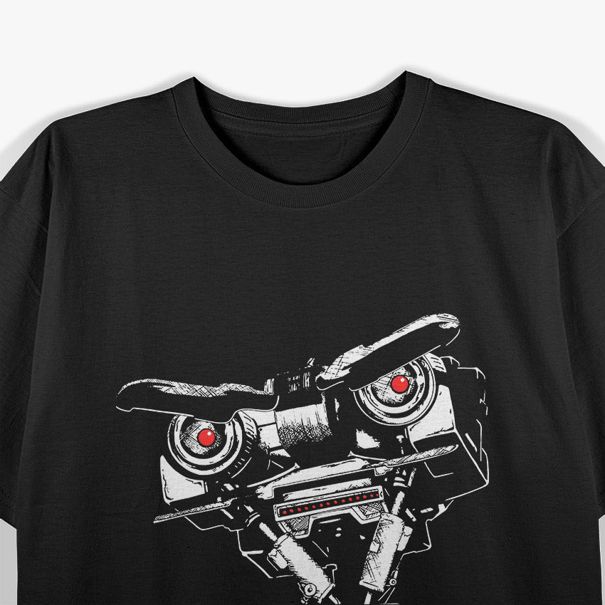 Funny Robot Quote – No Disassemble Johnny Five T-Shirt