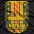 PBR Vietnam – Patrol Boat River Patch Military Veteran T-Shirt