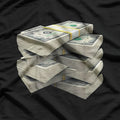 Stack of Money - Funny Wealth Humor Lover T-Shirt