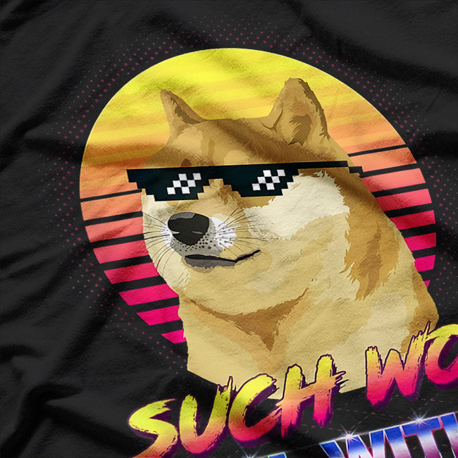 Such Wow - Deal With It Doge T-Shirt