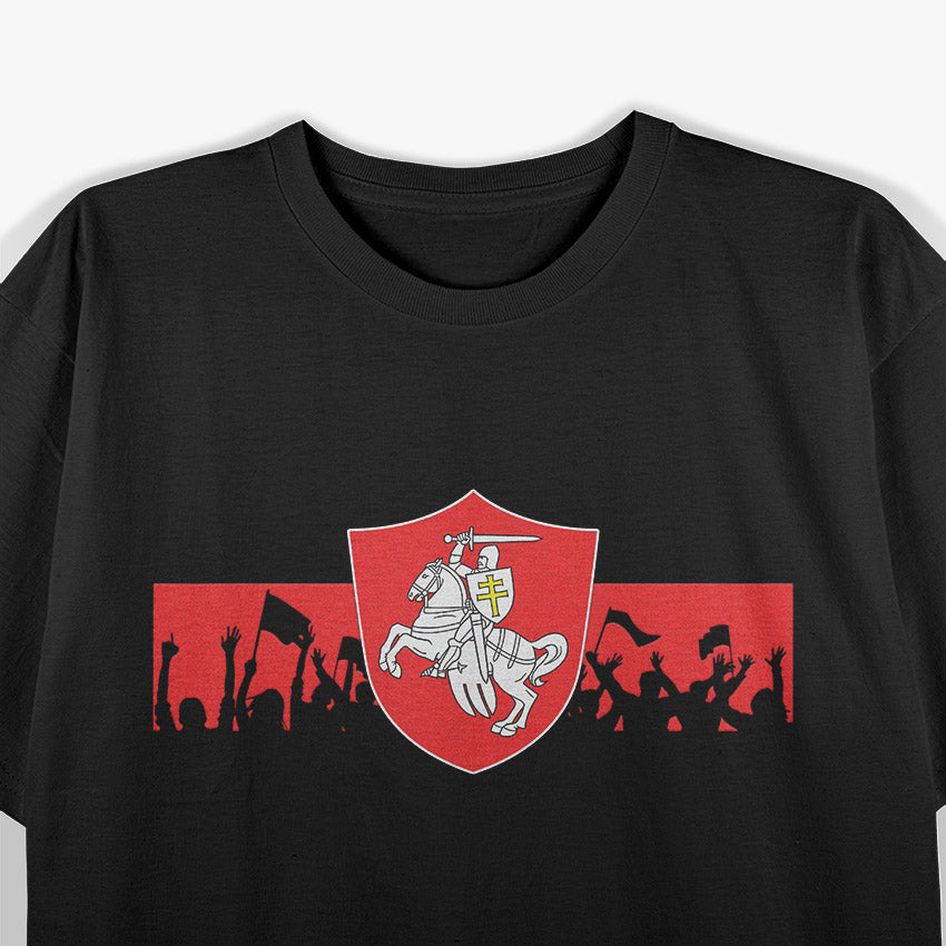 Belarus Pogonya Shield Historic Symbol T-Shirt