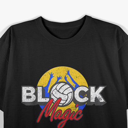 Block Magic: Volleyball Defense Master T-Shirt