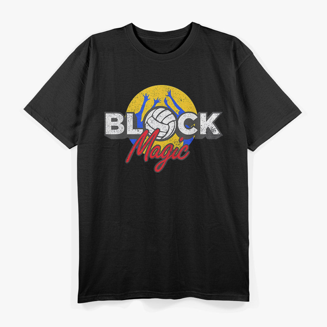 Block Magic: Volleyball Defense Master T-Shirt